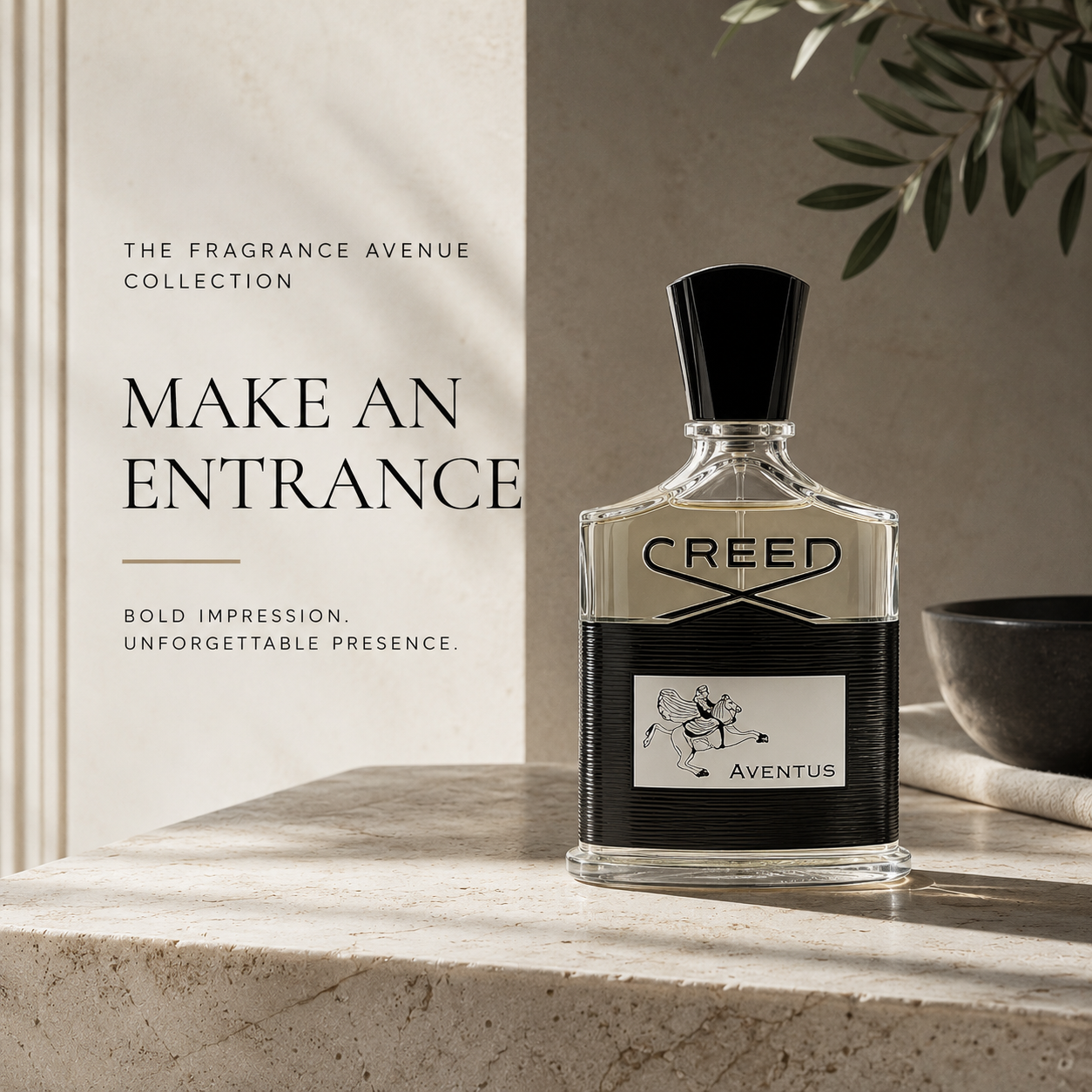Make an Entrance - bold, statement fragrances