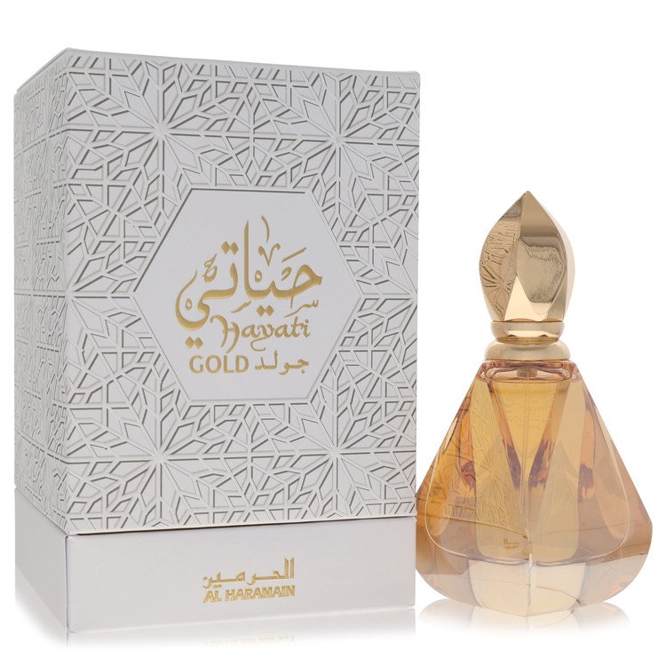 Al Haramain Hayati Gold Eau De Parfum Spray for Men 3.33 oz / 100 ml
