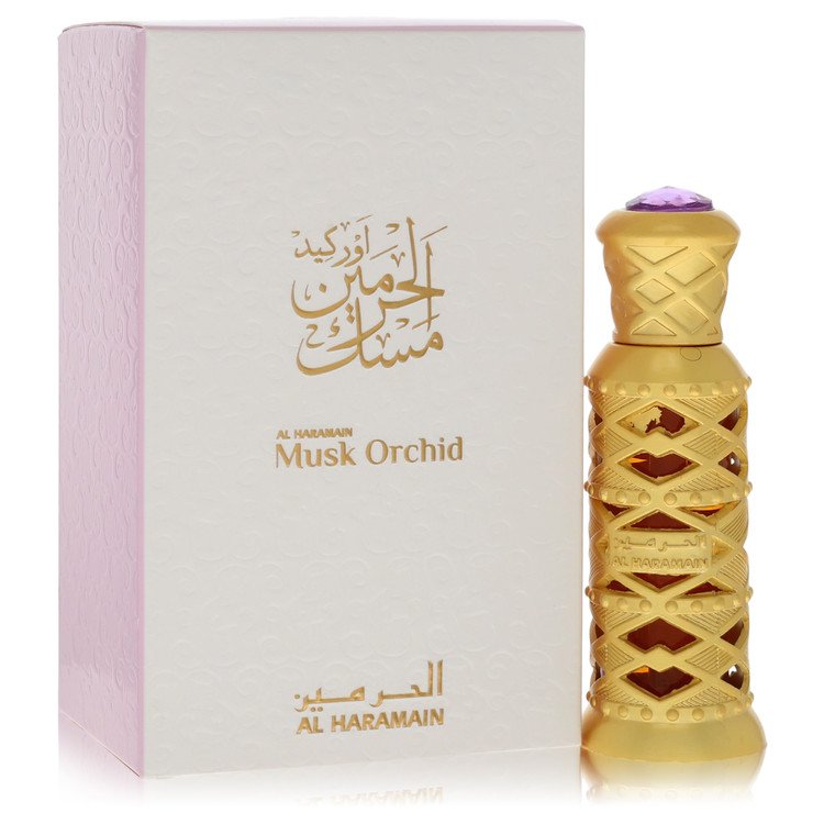 Al Haramain Musk Orchid Concentrated Perfume Oil 0.41 oz / 12 ml for Women