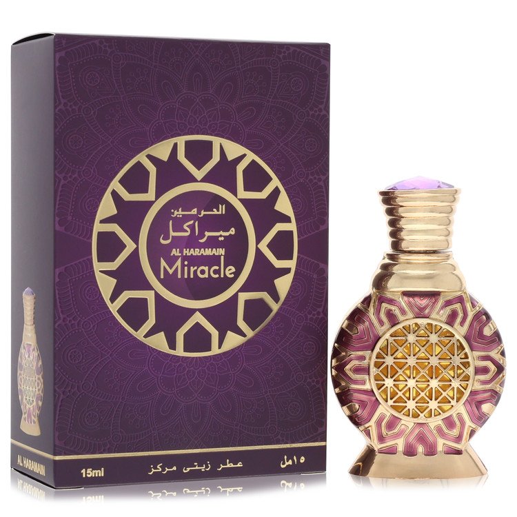Al Haramain Miracle Concentrated Perfume Oil 0.51 oz / 15 ml for Women