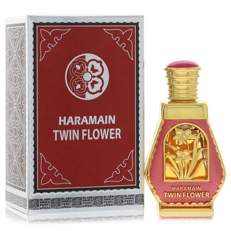 Al Haramain Twin Flower Concentrated Perfume Oil 0.51 oz / 15 ml for Women