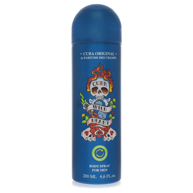 Cuba Wild Heart by Fragluxe Men's Deodorant Spray 6.7 oz / 200 ml