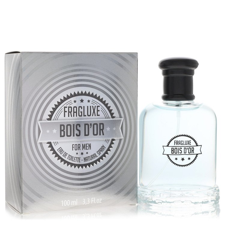 Fragluxe Bois D'or Eau De Toilette Spray for Men, 3.3 oz (98 ml)
