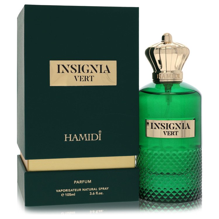 Hamidi Insignia Vert Eau de Parfum Spray for Men 3.6 oz / 106 ml