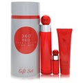 Perry Ellis 360 Red Gift Set for Men – Eau De Toilette Spray & Shower Gel 3.4oz/100ml