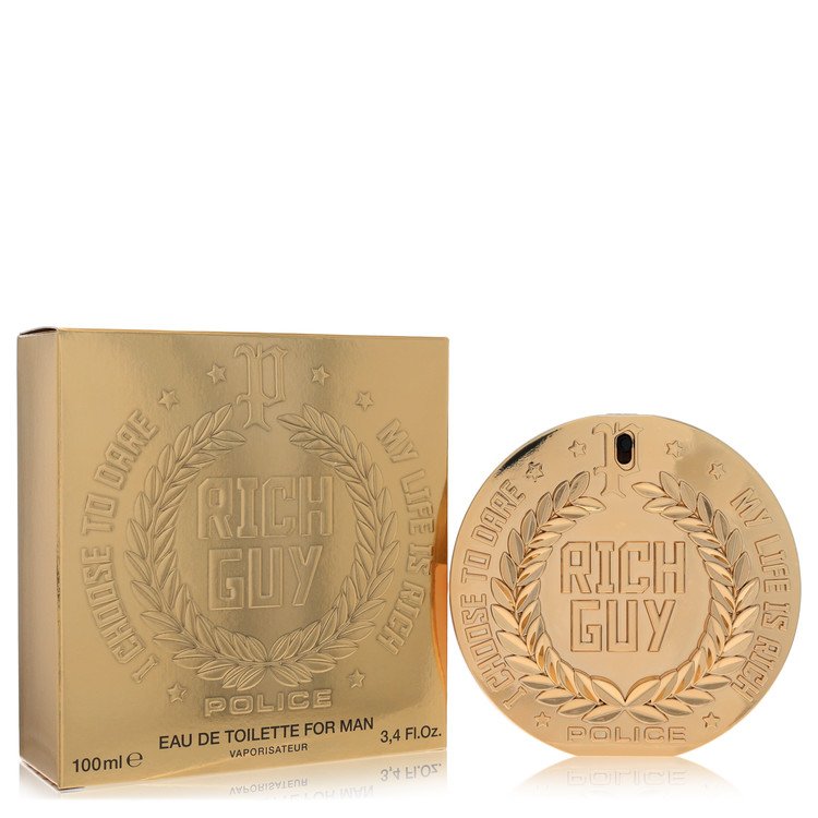 Police Rich Guy Eau de Toilette Spray for Men 3.4 oz / 100 ml