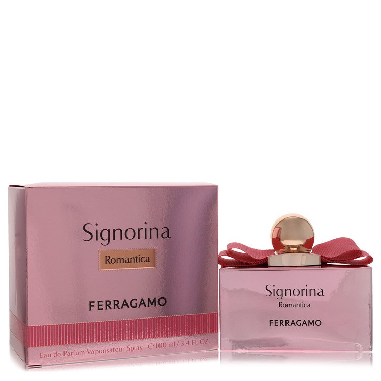 Salvatore Ferragamo Signorina Romantica Eau De Parfum Spray 3.4 oz (100 ml)