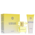 Versace Yellow Diamond Gift Set - 3 oz (90 ml) Eau De Toilette with 3.4 oz (100 ml) Body Lotion