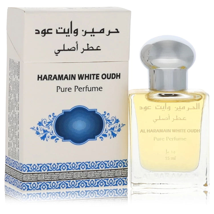 Al Haramain White Oudh Eau De Parfum Spray for Men, 0.51 oz / 15 ml