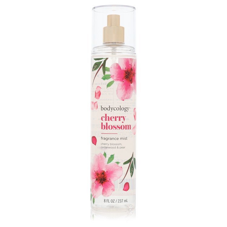 Bodycology Cherry Blossom, Cedarwood & Pear Fragrance Mist Spray 8 oz/236 ml for Women