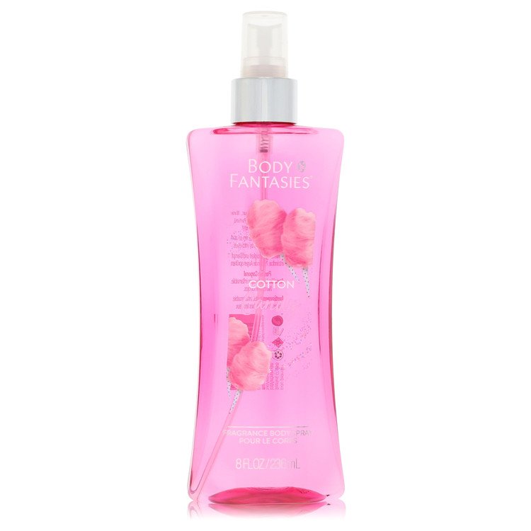 Body Fantasies Signature Cotton Candy Body Spray by Parfums De Coeur, 8 oz / 236 ml for Women