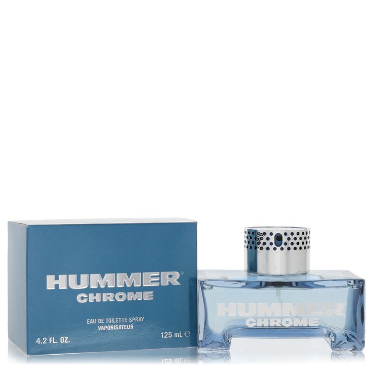 Hummer Chrome by Hummer Eau de Toilette Spray 4.2 oz (125 ml) for Men