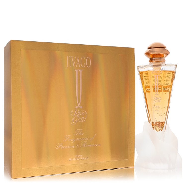 Jivago Rose Gold Eau De Parfum Spray for Women, 2.5 oz / 75 ml