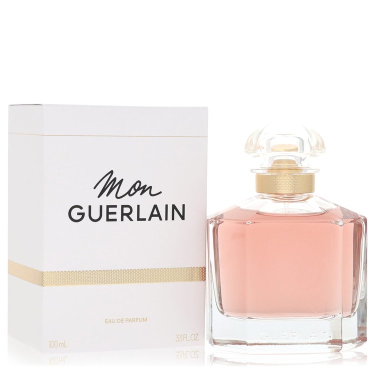 Mon Guerlain Eau de Parfum Spray for Women, 3.3 oz / 100 ml