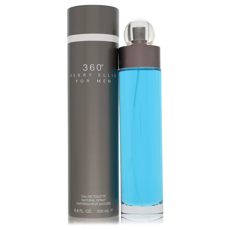Perry Ellis 360 Eau De Toilette Spray for Men, 6.8 oz / 200 ml