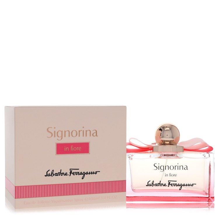 Salvatore Ferragamo Signorina In Fiore Eau de Toilette Spray 3.4 oz / 100 ml for Women